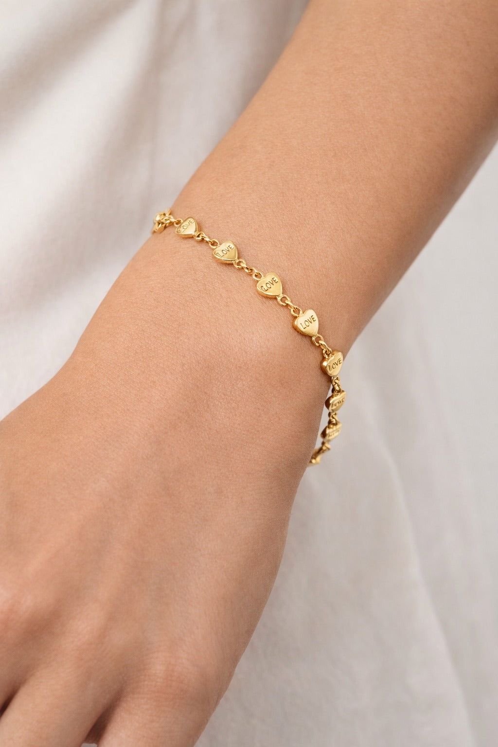 Love Link Heart Bracelet