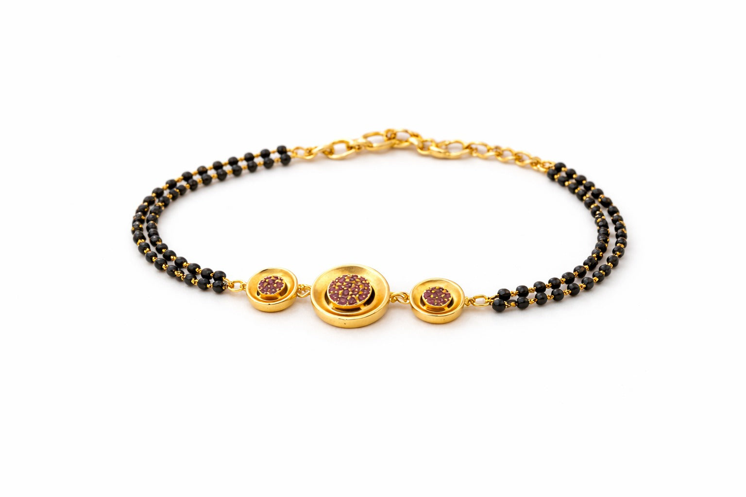 Elegant Gold Mangalsutra Bracelet