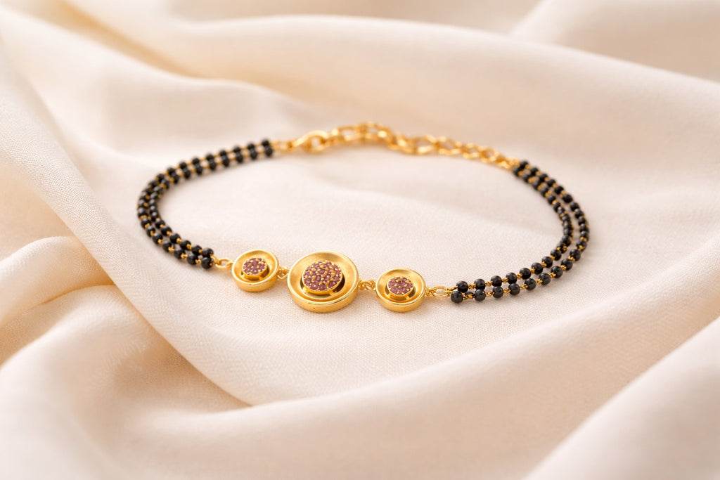 Elegant Gold Mangalsutra Bracelet
