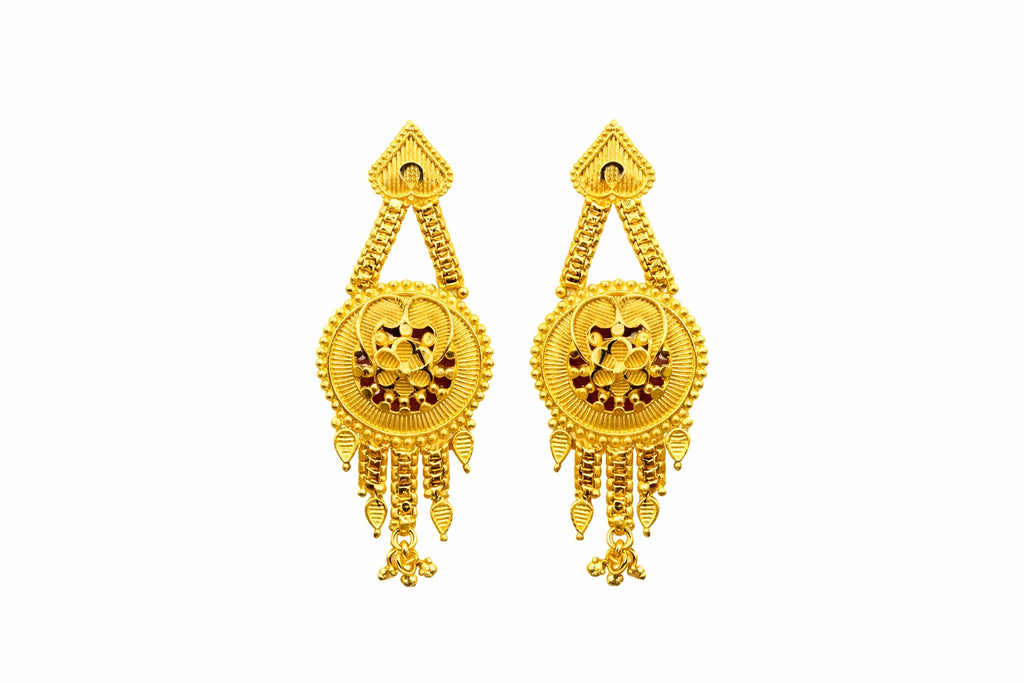 Classic Filigree Gold Necklace Set