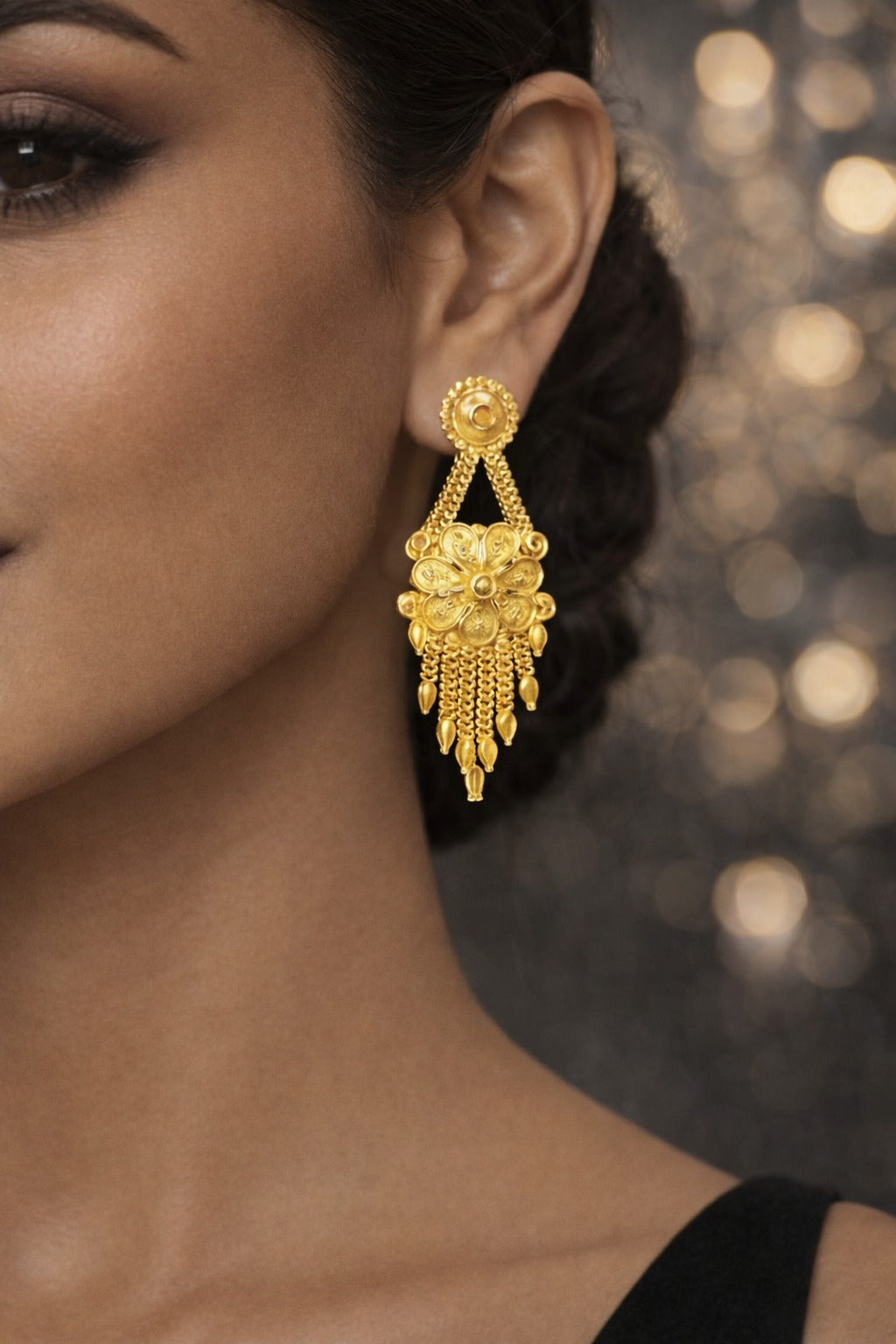 Timeless Floral Majesty Necklace Set