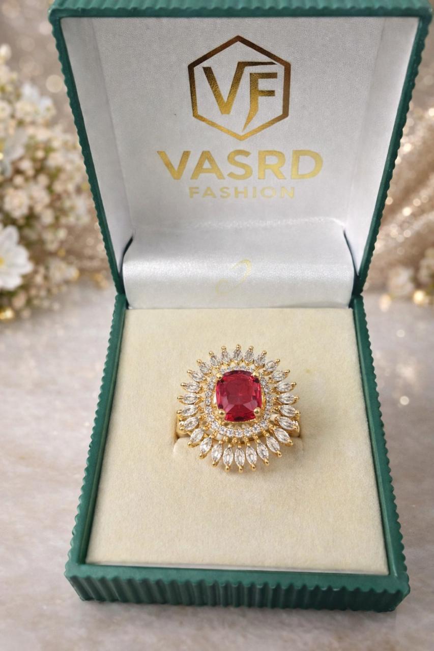 Grand Celebration Ruby Statement Ring